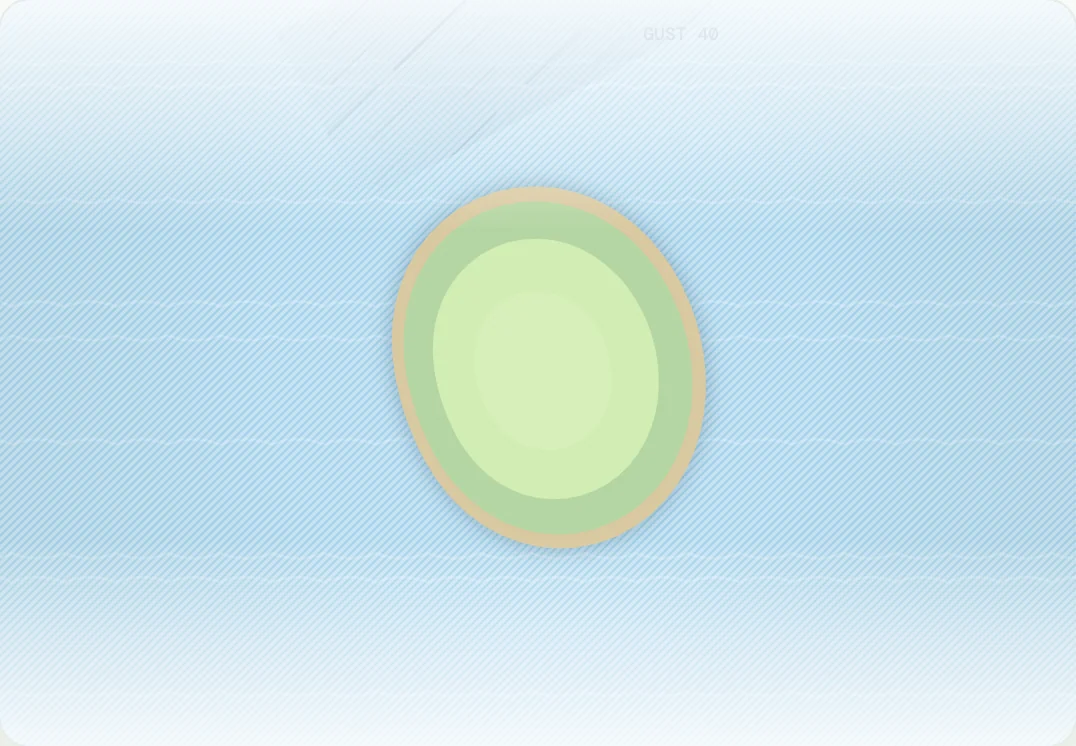 Original Daily Holes diagram showing a series of islands across open water.